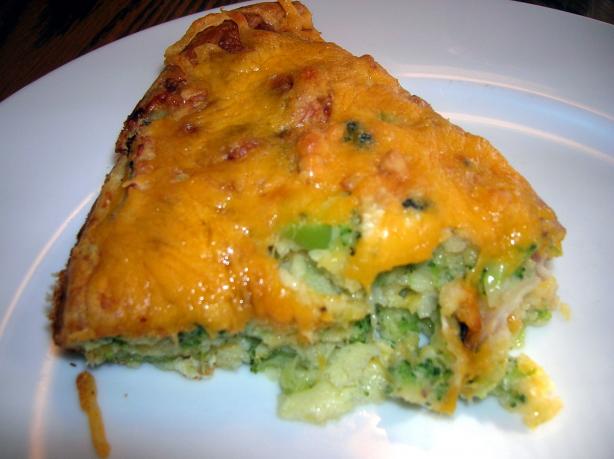 U Won't Believe It Chicken & Broccoli Pie. Photo by morgainegeiser
