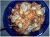 Vegan Pasta Amatriciana. Recipe by Vegan Courtney
