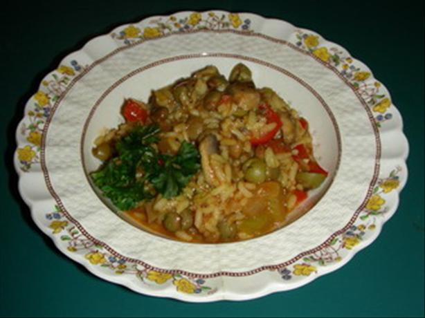 Brown Rice and Pigeon Peas (Arroz Con Gandules). Photo by Andi of Longmeadow Farm