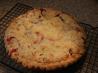 Simply Fantastic Rhubarb Custard Pie. Recipe by FlowrBx