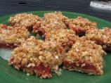 Strawberry Rhubarb Dessert Bars