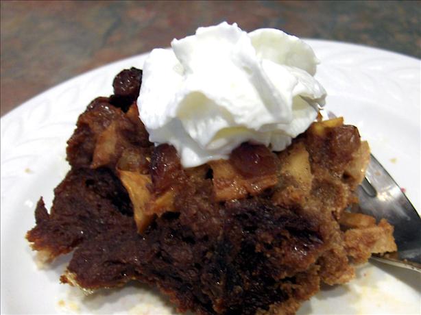 Apple Gingerbread Bread Pudding. Photo by Derf