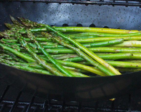 A Kick in the Asparagus. Photo by Marsha D.