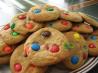 M & M   Cookies