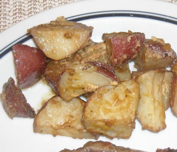 Roasted Dijon Potatoes. Photo by NorthwestGal