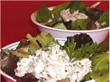 Lemony Crab Salad With Baby Greens