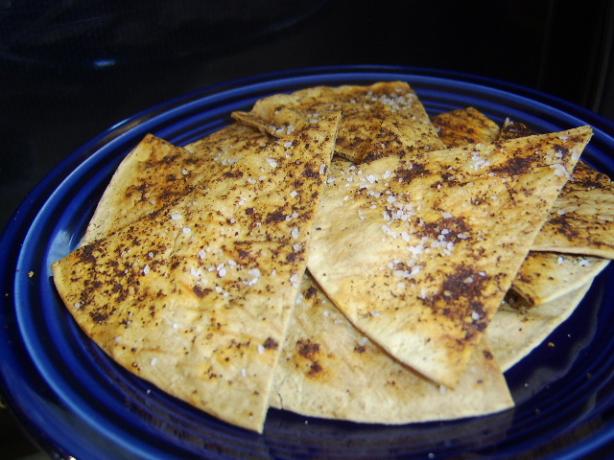 Homemade Baked Chips (Tortilla or Pita). Photo by LifeIsGood Homemade Baked Chips (Tortilla or Pita). Photo by LifeIsGood