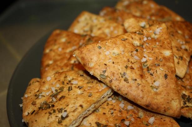 Homemade Baked Chips (Tortilla or Pita). Photo by Pink_Diamond