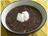 Soupy Black Beans. Recipe by Hadice