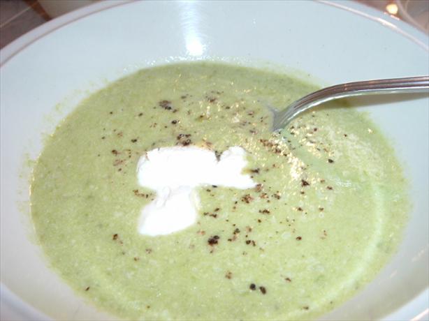 Asparagus Soup. Photo by lois hall