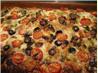 Greek Pizza on Phyllo With Feta and Tomatoes. Recipe by Pellerin
