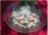 " Kelly's Creamy Cheddar Pea Salad"