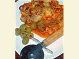 Easy Chicken Pizza Casserole