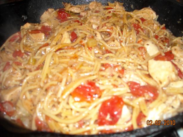 Cajun Chicken Pasta. Photo by Lady Amazon
