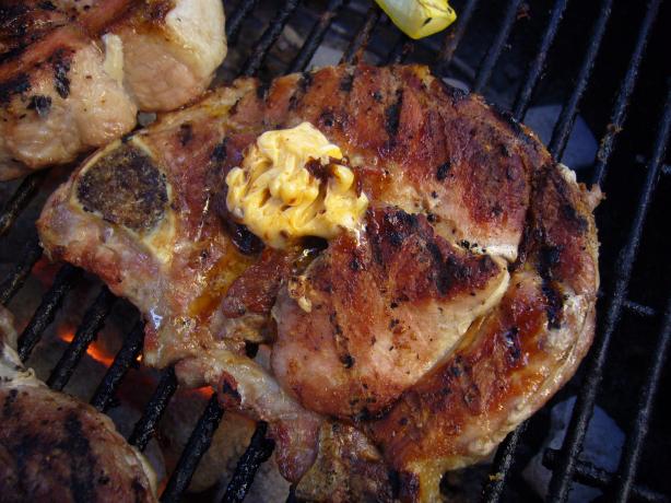 Grilled Steaks (Or Chops) With Chipotle Butter. Photo by cookiedog