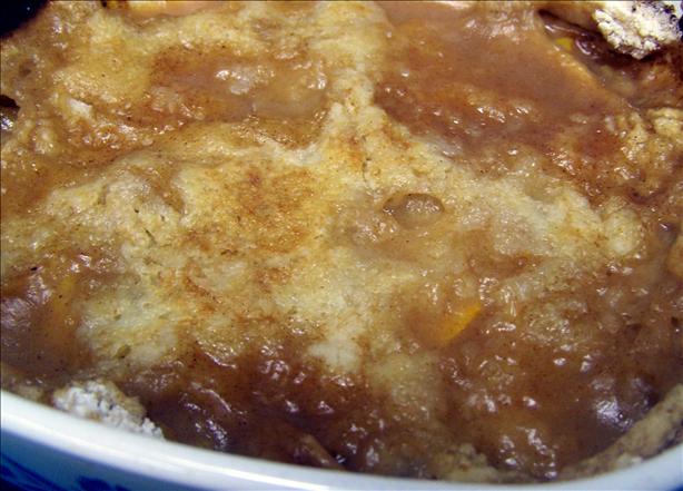 Peach Dump Cake for 2. Photo by PaulaG