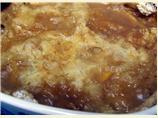 Peach Dump Cake for 2