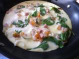 Crustless Stir-Fry Quiche, or Scrambled Omelette. Photo by Bergy