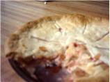 Sour Cream Rhubarb Pie
