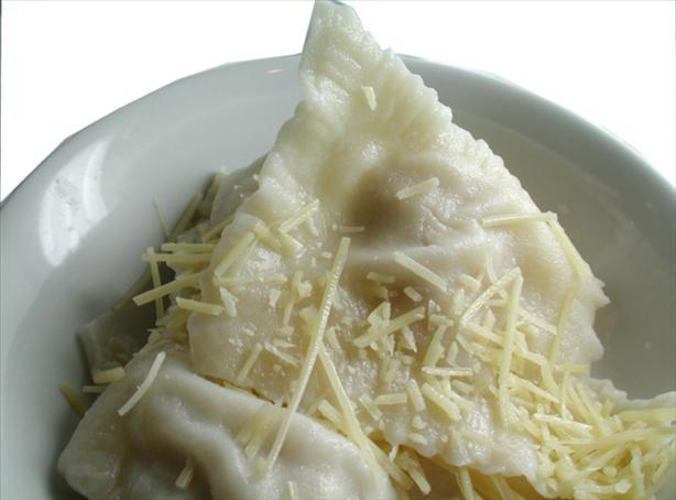 Homemade Rosemary Chicken Ravioli. Photo by Chef floWer