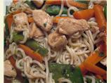 Five-Spice Chicken With Noodles