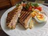 Grilled Ham & Cheese Sandwich. Recipe by Amber_Lee