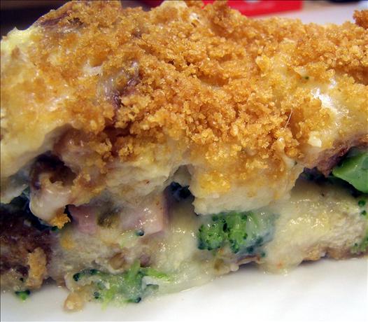 Ham, Broccoli and Cheese Souffle. Photo by PaulaG