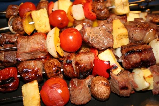 Sweet Steak Kabobs. Photo by ~Nimz~