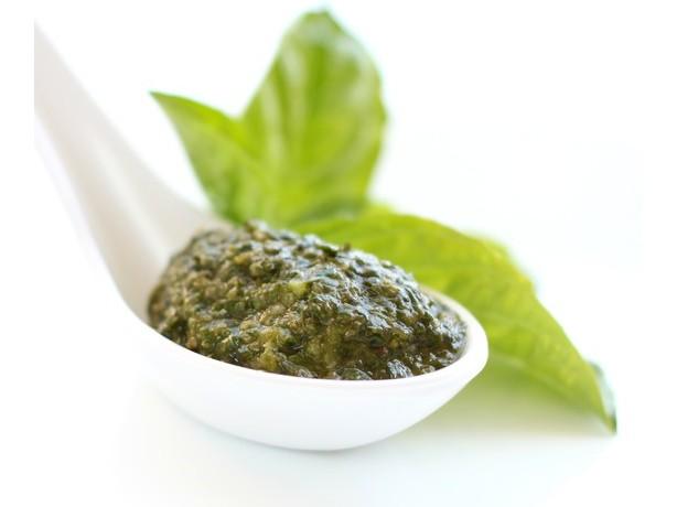 Pesto for Freezing. Photo by Calee