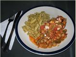 Chicken and Chickpea Bake. Photo by tomoko matsunaga