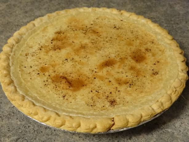 Amish Sugar Cream Pie. Photo by Sarah Mc