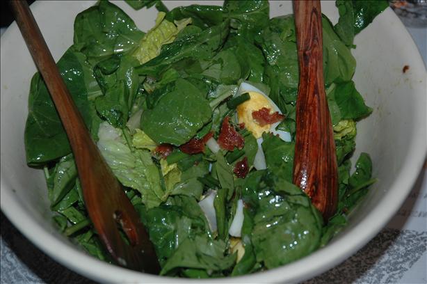 Simple Wilted Salad. Photo by Sweetiebarbara