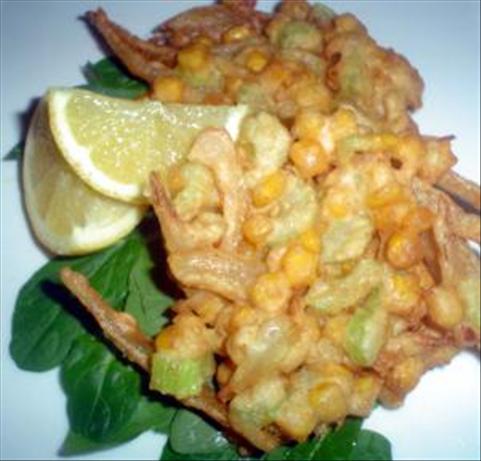Shaza's Favourite Corn Fritters. Photo by Stardustannie