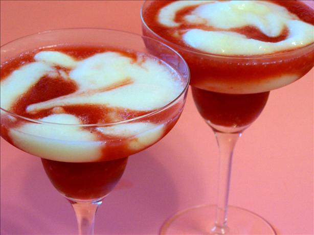 Virgin-Twisted Strawberry Colada. Photo by Rita~