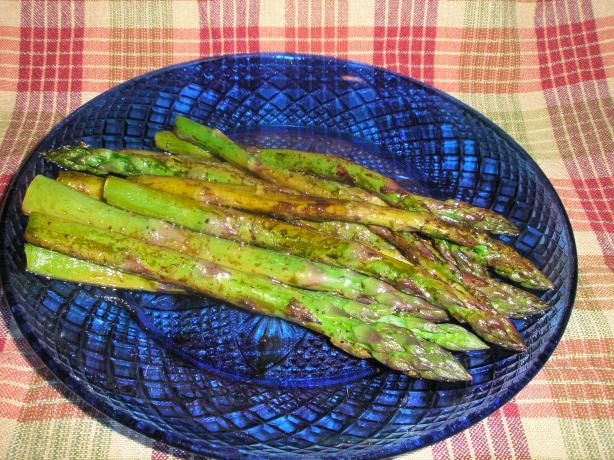 Balsamic Asparagus. Photo by Color Guard Mom