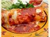 Chicken and Refried Bean Enchiladas. Recipe by Charmie777
