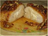 Chicken Rolls in Praline Glaze