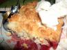 Easy Rhubarb Cobbler