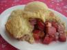 Easy Rhubarb Cobbler