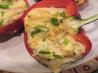 Potato Stuffed Red Bell Peppers