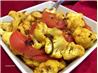 Braised Cauliflower and Tomatoes. Recipe by Inge 1505