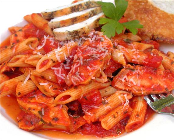 Rick's Grilled Chicken Penne Pasta. Photo by GaylaJ