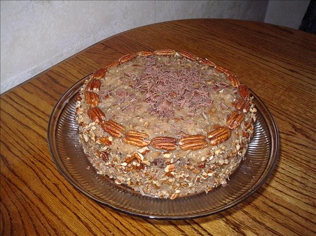 German Chocolate Layer Cake With Coconut Pecan Frosting. Photo by DamiansMummy
