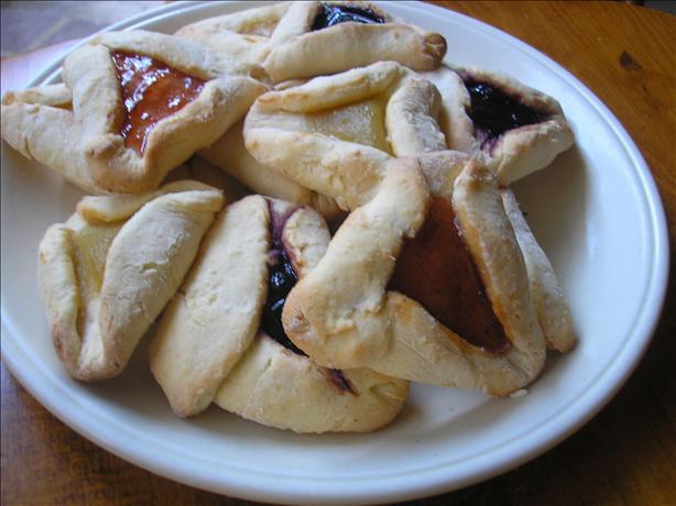 Tri Cornered Cream Cheese Cookies With Jam Filling. Photo by melting pot