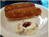 Blue Cornmeal Sticks With Black Olive Butter. Recipe by ellie_