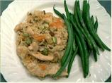 Gold Rice with Chicken and Pistachio
