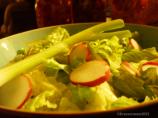 Salad With Radish and Green Onions