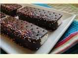Dipped Ice Cream Sandwiches