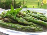 Asparagus With Lemon and Mint