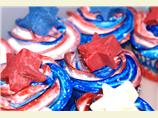 Patriotic 4th of July Cupcakes. Photo by shawnajean
